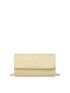 Snap Button Flap Chain Square Bag