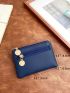 Minimalist Zipper Card Holder