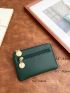 Minimalist Zipper Card Holder