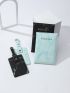 4pcs Marble Pattern Passport Case & Luggage Tag