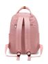 Patch Detail Functional Backpack With Coin Purse