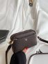 Mini Graphic Print Crossbody Bag
