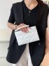 Metallic Square Bag