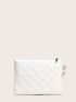 Studded Decor Clutch Bag