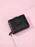 Crocodile Embossed Small Wallet