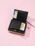 Crocodile Embossed Small Wallet