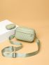 Mini Quilted Crossbody Bag With Coin Purse