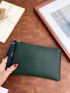 Minimalist Square Bag With Wristlet