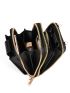 Leaf Graphic Snap Button Phone Wallet