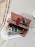 Crocodile Embossed Long Wallet