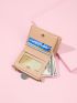Crocodile Embossed Small Wallet
