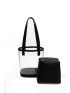 Clear Bucket Bag With Inner Pouch