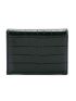Crocodile Embossed Letter Graphic Small Wallet