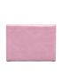 Crocodile Embossed Letter Graphic Small Wallet