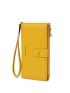 Letter Graphic Long Wallet With Wristlet