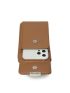 Metal Detail Flap Phone Wallet