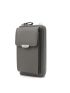 Metal Detail Flap Phone Wallet