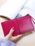 Minimalist Long Wallet With Wristlet