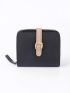 Minimalist Snap Button Small Wallet