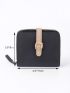 Minimalist Snap Button Small Wallet