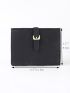 Litchi Embossed Small Wallet