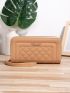 Letter Graphic Long Wallet