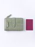 Snap Button Design Long Wallet