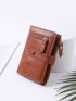 Snap Button Design Long Wallet