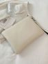 Hollow Out Design Clutch Bag With Inner Pouch