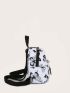 Mini Butterfly Graphic Pocket Front Classic Backpack