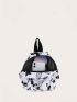 Mini Butterfly Graphic Pocket Front Classic Backpack