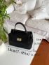 Mini Twist Lock Flap Square Bag