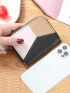 Colorblock Stitch Detail Small Wallet