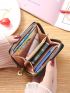 Colorblock Stitch Detail Small Wallet