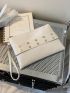 Studded Decor Square Bag