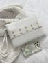 Studded Decor Square Bag