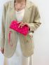 Quilted Zipper Around Square Bag
