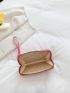 Quilted Zipper Around Square Bag