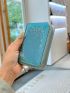 Holographic Leopard Pattern Card Holder
