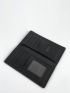 Crocodile Embossed Long Wallet