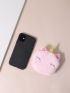 Fuzzy Unicorn Design Coin Purse