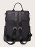 Minimalist Zip Front Functional Backpack