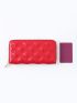 Quilted Long Wallet