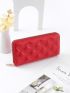 Quilted Long Wallet