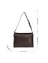 Letter Detail Hobo Bag