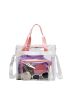 Clear Shoulder Tote Bag