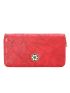 Flower Detail Long Wallet