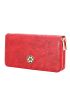 Flower Detail Long Wallet