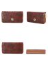 Flower Detail Long Wallet
