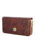 Flower Detail Long Wallet